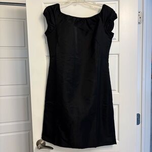 J Crew Off-the-shoulder Mini Dress in textured nylon